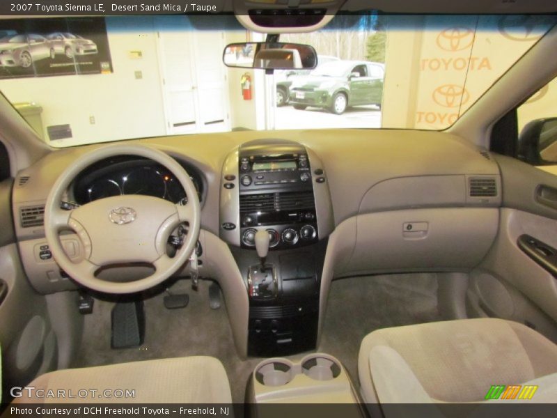 Desert Sand Mica / Taupe 2007 Toyota Sienna LE