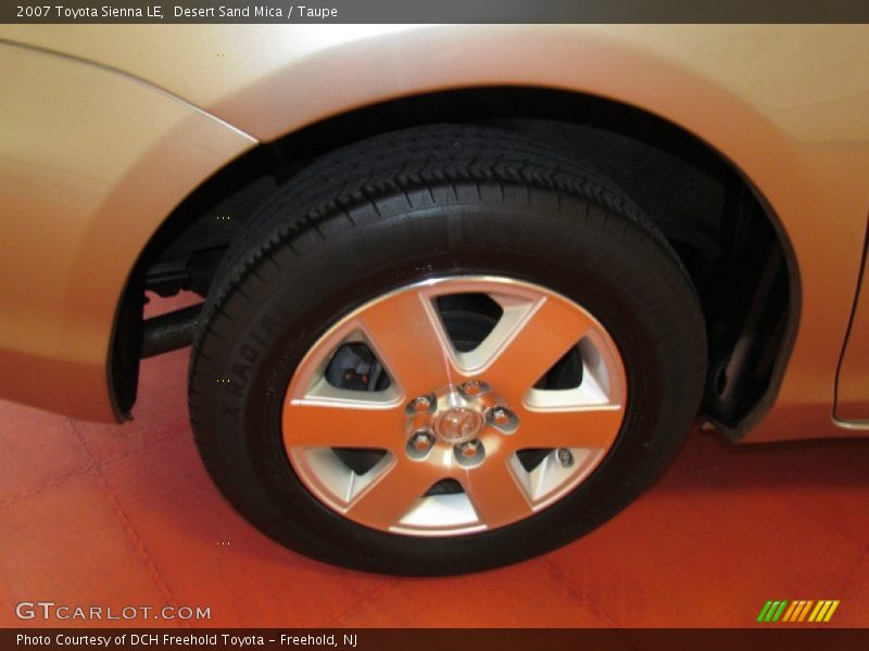 Desert Sand Mica / Taupe 2007 Toyota Sienna LE