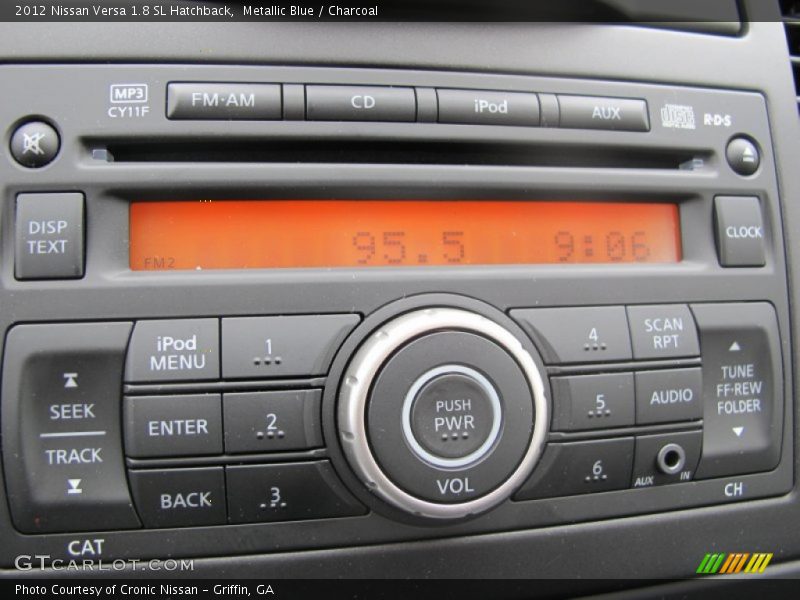 Audio System of 2012 Versa 1.8 SL Hatchback