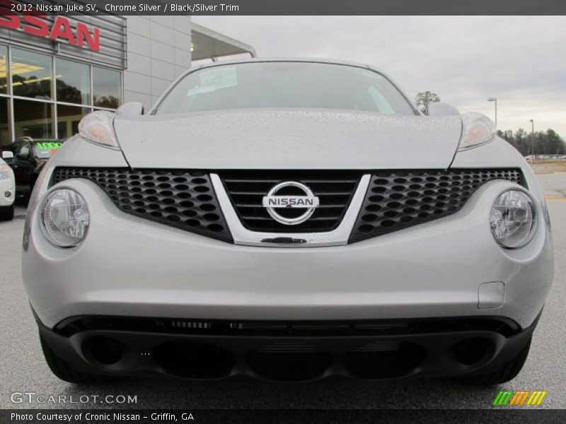 Chrome Silver / Black/Silver Trim 2012 Nissan Juke SV