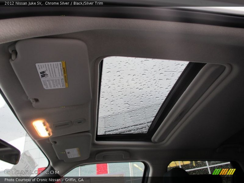 Chrome Silver / Black/Silver Trim 2012 Nissan Juke SV