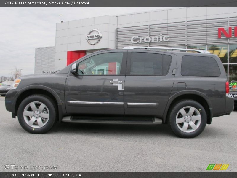 Smoke Gray / Charcoal 2012 Nissan Armada SL