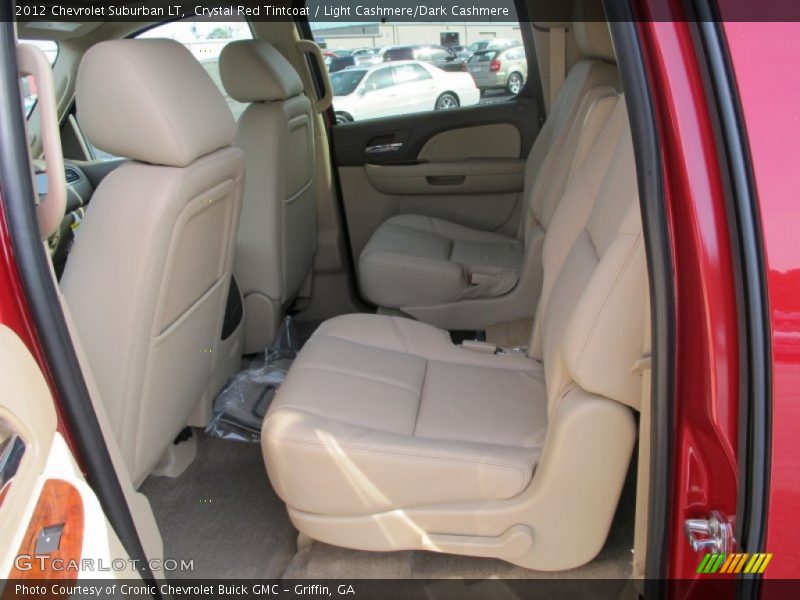 Crystal Red Tintcoat / Light Cashmere/Dark Cashmere 2012 Chevrolet Suburban LT