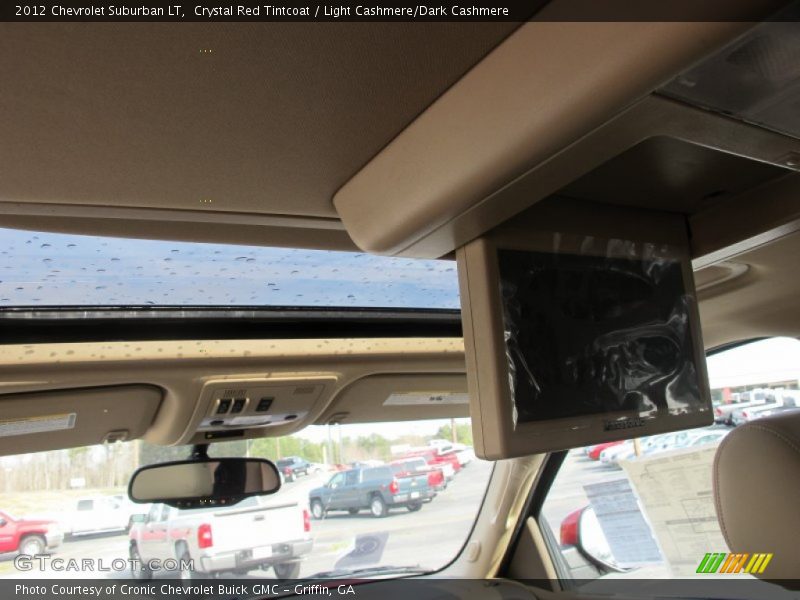 Crystal Red Tintcoat / Light Cashmere/Dark Cashmere 2012 Chevrolet Suburban LT