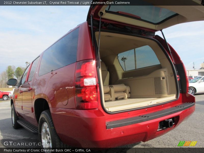 Crystal Red Tintcoat / Light Cashmere/Dark Cashmere 2012 Chevrolet Suburban LT