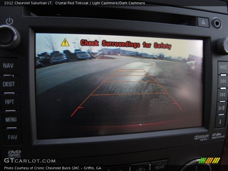 Crystal Red Tintcoat / Light Cashmere/Dark Cashmere 2012 Chevrolet Suburban LT