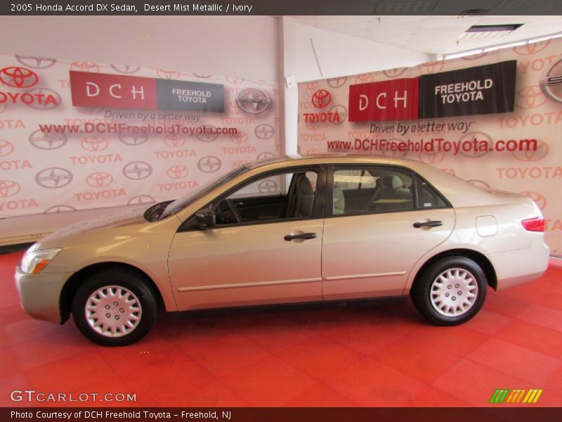 Desert Mist Metallic / Ivory 2005 Honda Accord DX Sedan