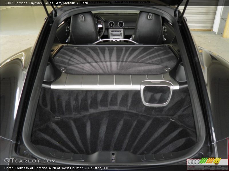 Atlas Grey Metallic / Black 2007 Porsche Cayman