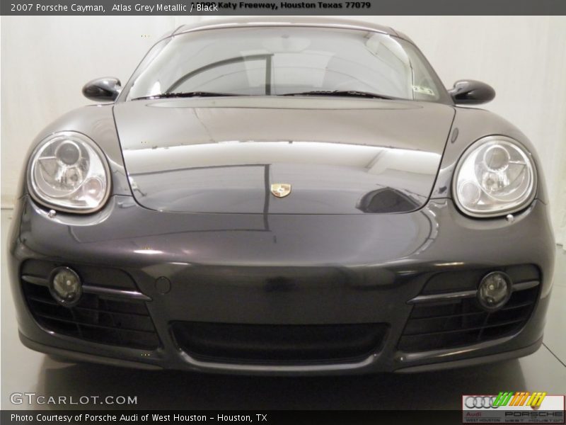 Atlas Grey Metallic / Black 2007 Porsche Cayman