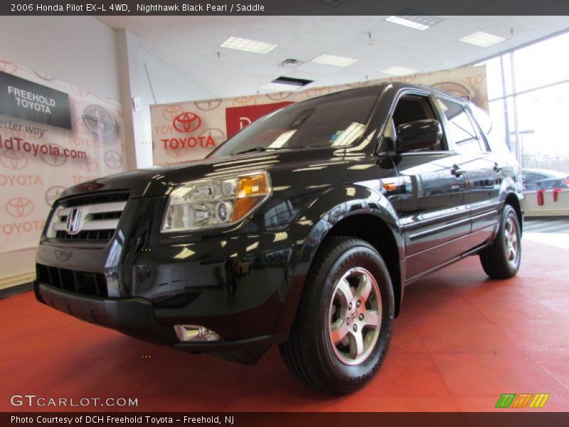 Nighthawk Black Pearl / Saddle 2006 Honda Pilot EX-L 4WD