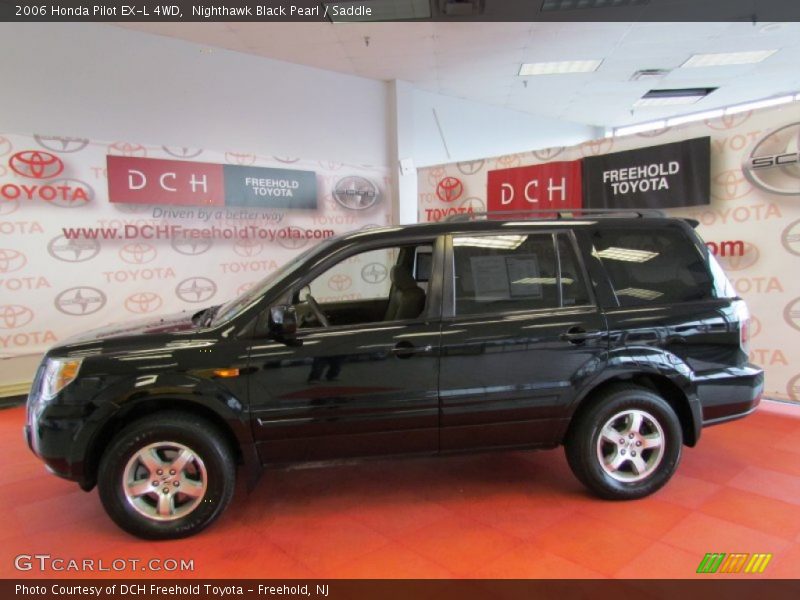 Nighthawk Black Pearl / Saddle 2006 Honda Pilot EX-L 4WD