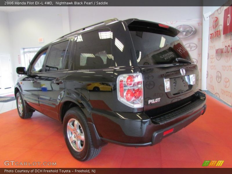Nighthawk Black Pearl / Saddle 2006 Honda Pilot EX-L 4WD