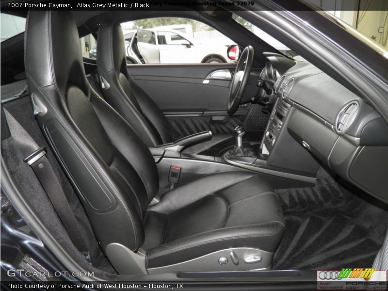 Atlas Grey Metallic / Black 2007 Porsche Cayman