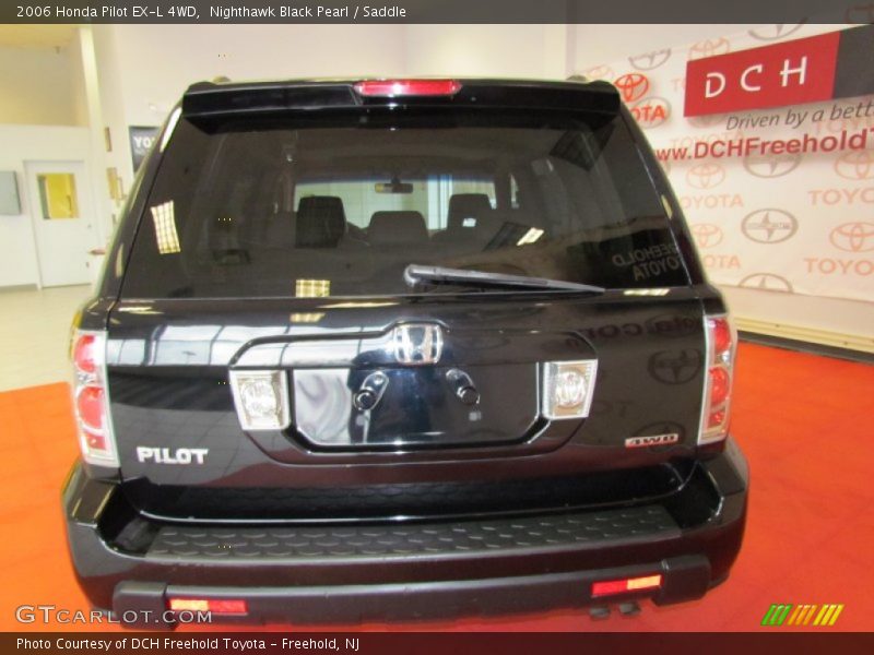 Nighthawk Black Pearl / Saddle 2006 Honda Pilot EX-L 4WD