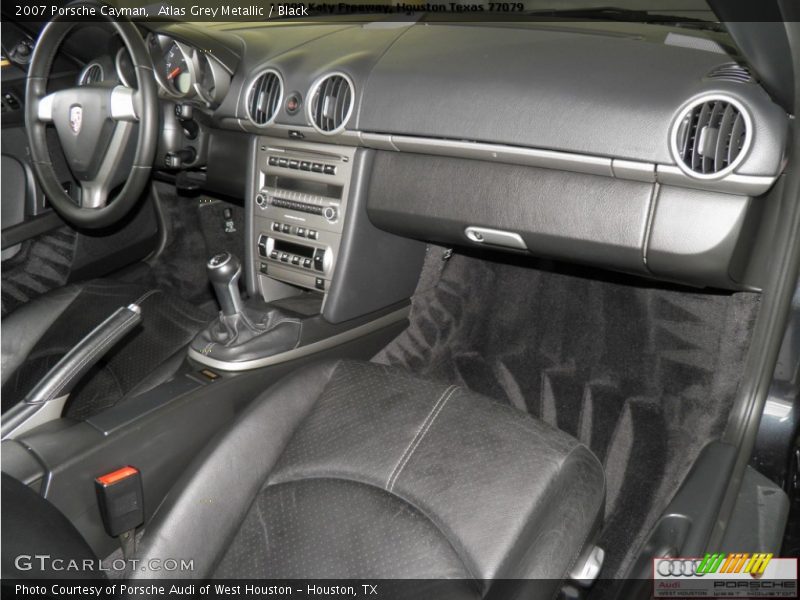 Atlas Grey Metallic / Black 2007 Porsche Cayman