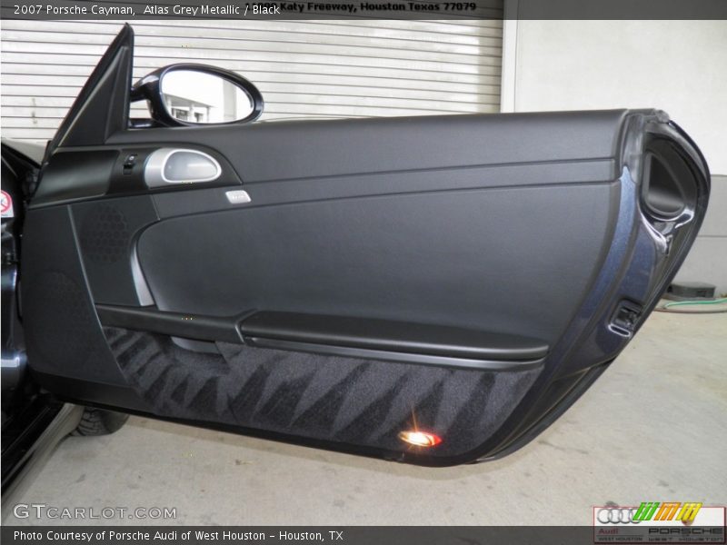 Atlas Grey Metallic / Black 2007 Porsche Cayman