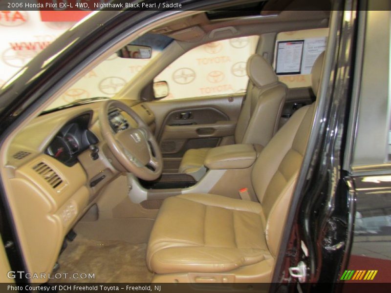 Nighthawk Black Pearl / Saddle 2006 Honda Pilot EX-L 4WD