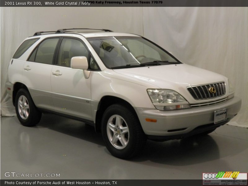 White Gold Crystal / Ivory 2001 Lexus RX 300