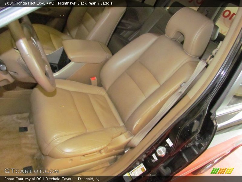 Nighthawk Black Pearl / Saddle 2006 Honda Pilot EX-L 4WD
