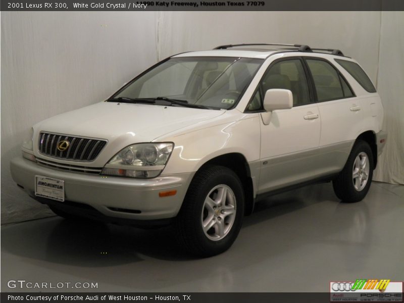 White Gold Crystal / Ivory 2001 Lexus RX 300