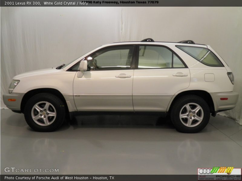 White Gold Crystal / Ivory 2001 Lexus RX 300