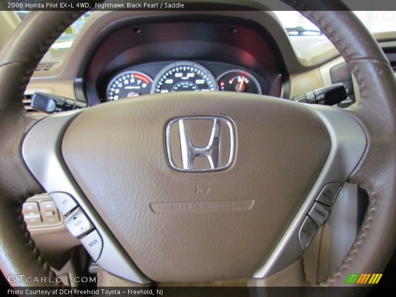 Nighthawk Black Pearl / Saddle 2006 Honda Pilot EX-L 4WD