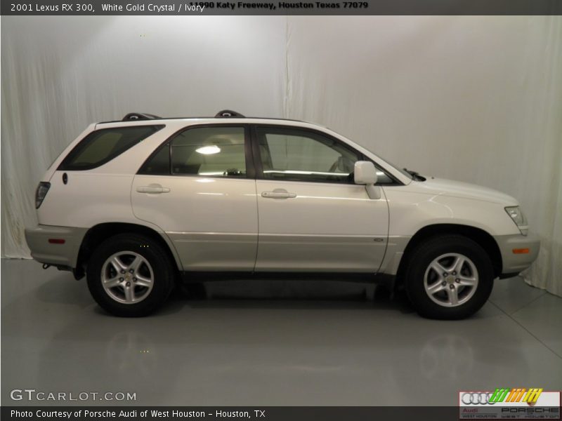White Gold Crystal / Ivory 2001 Lexus RX 300