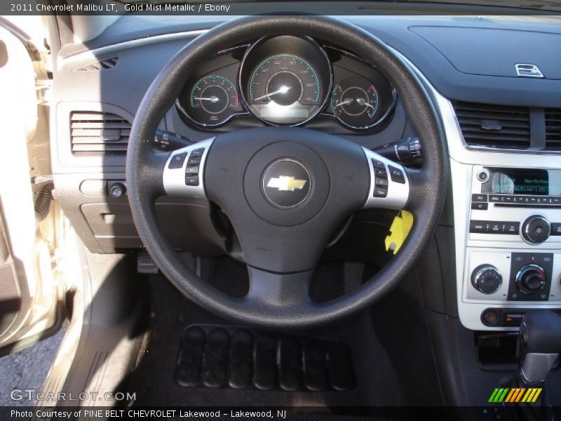Gold Mist Metallic / Ebony 2011 Chevrolet Malibu LT