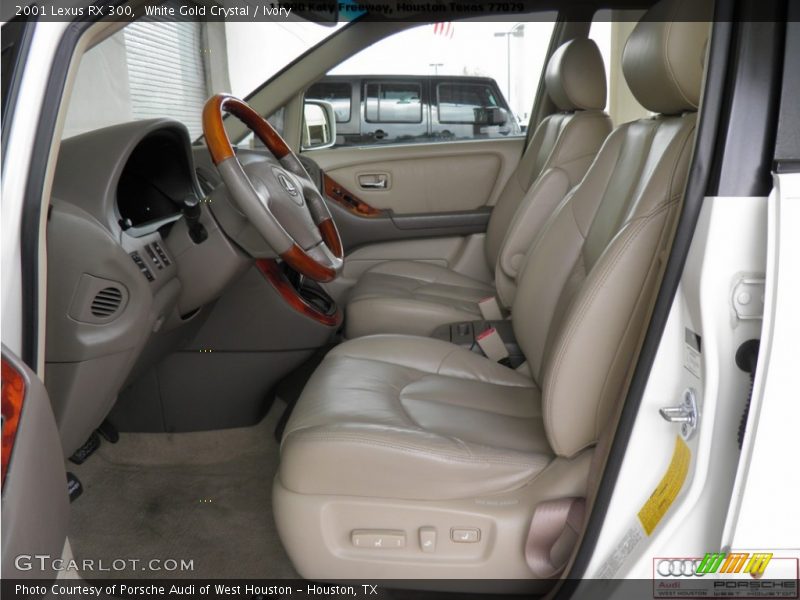 White Gold Crystal / Ivory 2001 Lexus RX 300