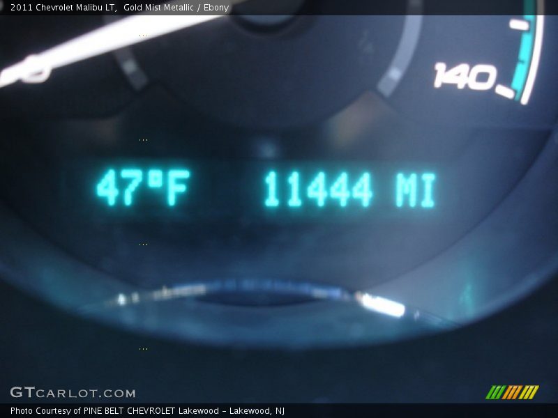 Gold Mist Metallic / Ebony 2011 Chevrolet Malibu LT