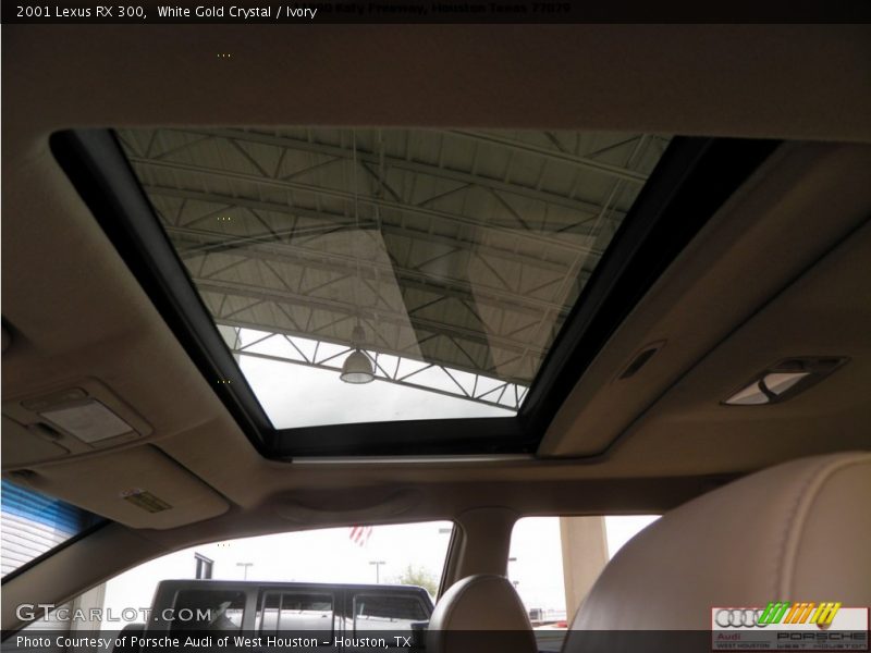 White Gold Crystal / Ivory 2001 Lexus RX 300