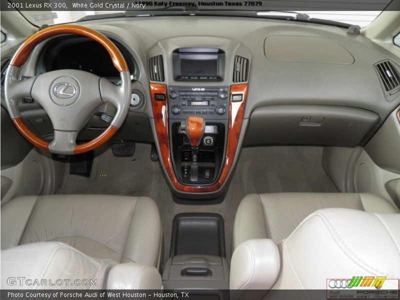 White Gold Crystal / Ivory 2001 Lexus RX 300