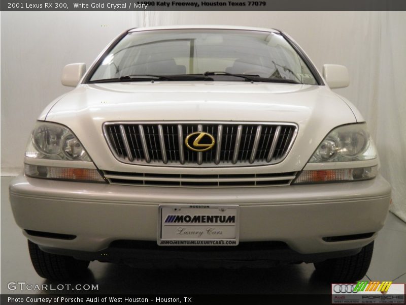 White Gold Crystal / Ivory 2001 Lexus RX 300