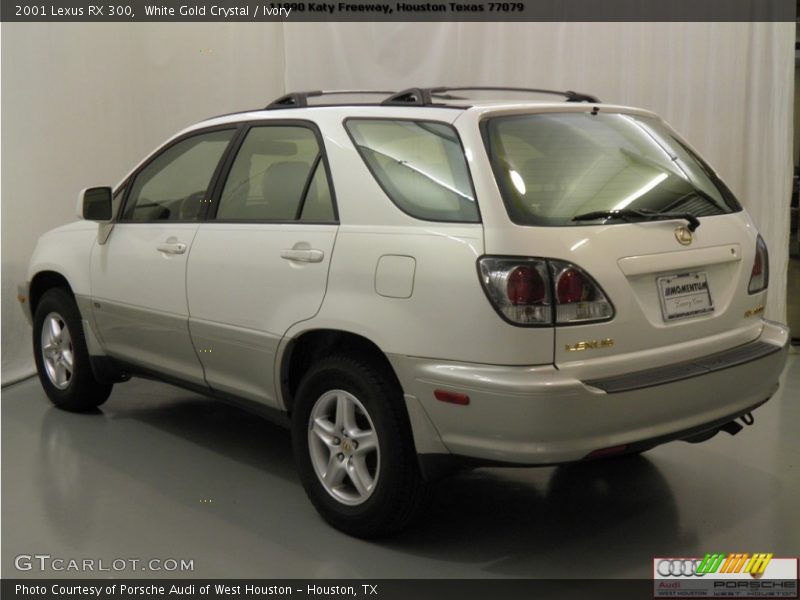 White Gold Crystal / Ivory 2001 Lexus RX 300