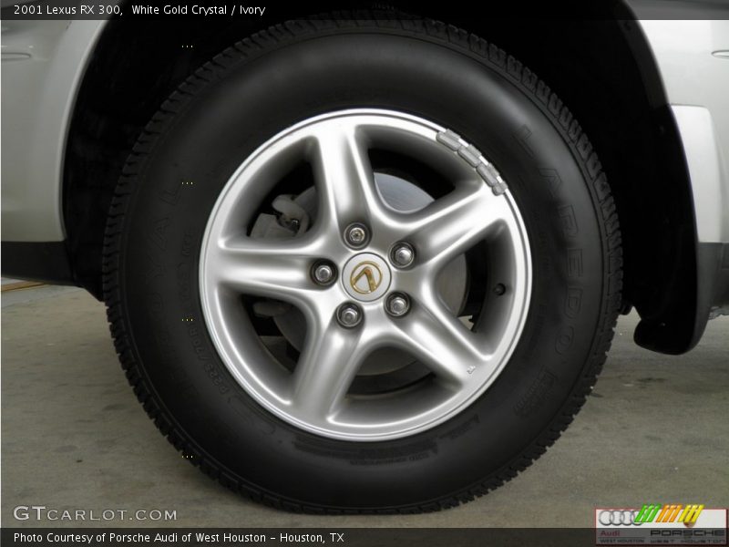 White Gold Crystal / Ivory 2001 Lexus RX 300