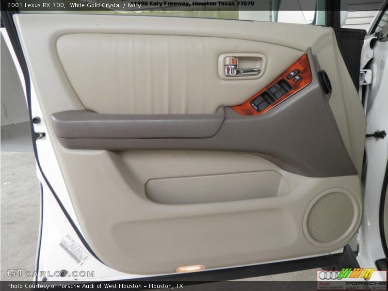 White Gold Crystal / Ivory 2001 Lexus RX 300