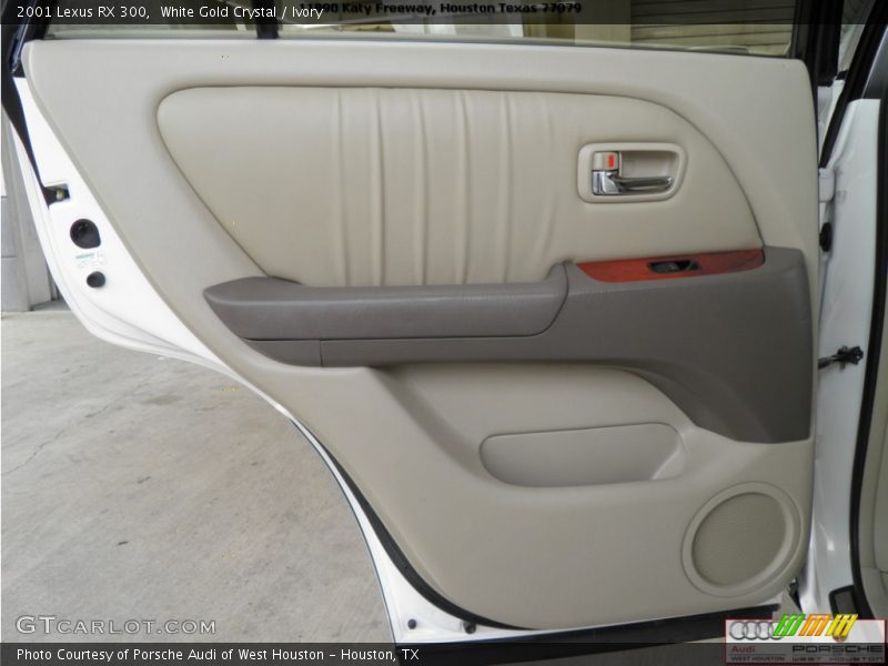White Gold Crystal / Ivory 2001 Lexus RX 300