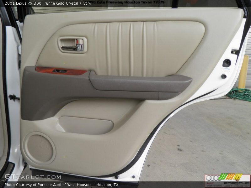 White Gold Crystal / Ivory 2001 Lexus RX 300