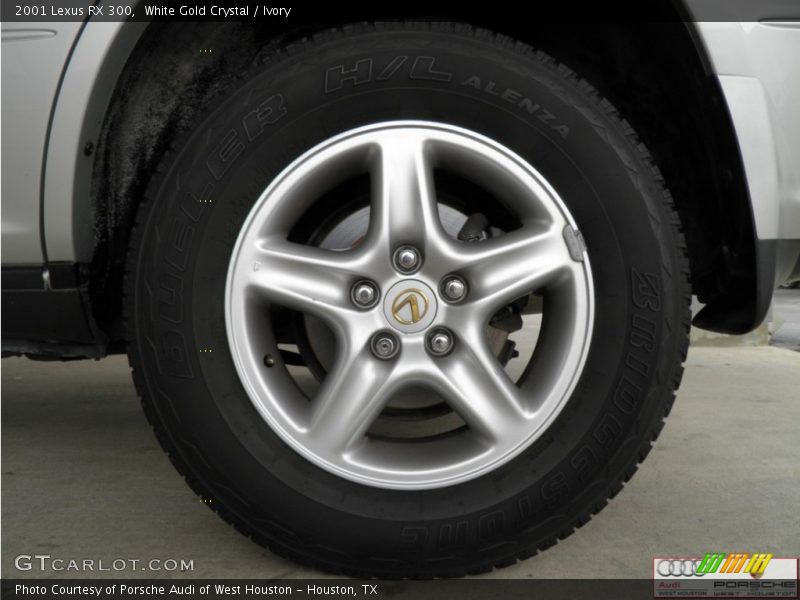 White Gold Crystal / Ivory 2001 Lexus RX 300