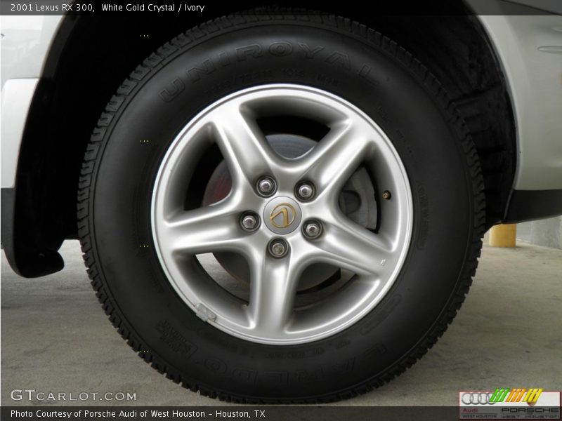 White Gold Crystal / Ivory 2001 Lexus RX 300