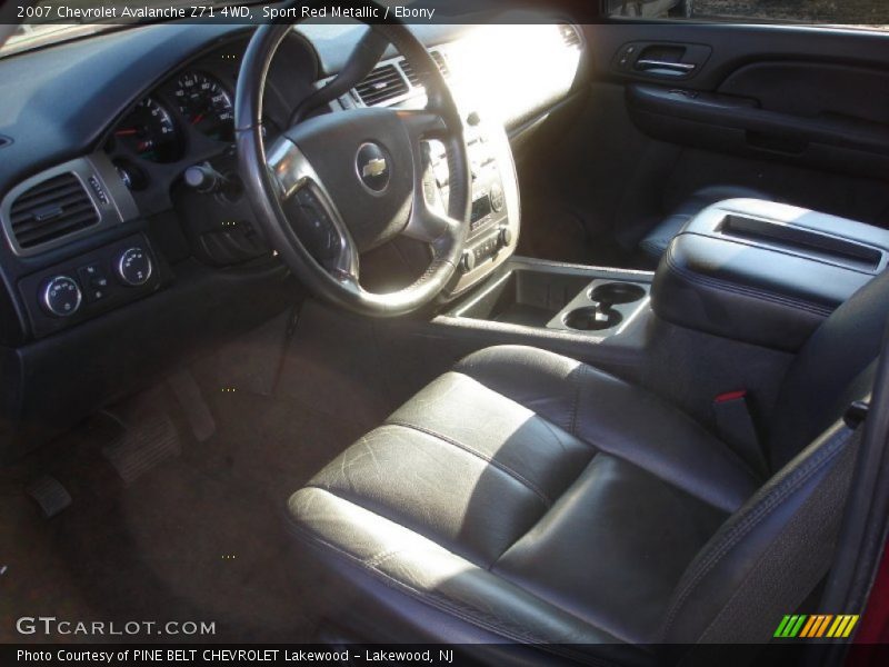 Sport Red Metallic / Ebony 2007 Chevrolet Avalanche Z71 4WD