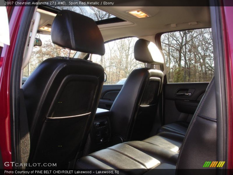 Sport Red Metallic / Ebony 2007 Chevrolet Avalanche Z71 4WD