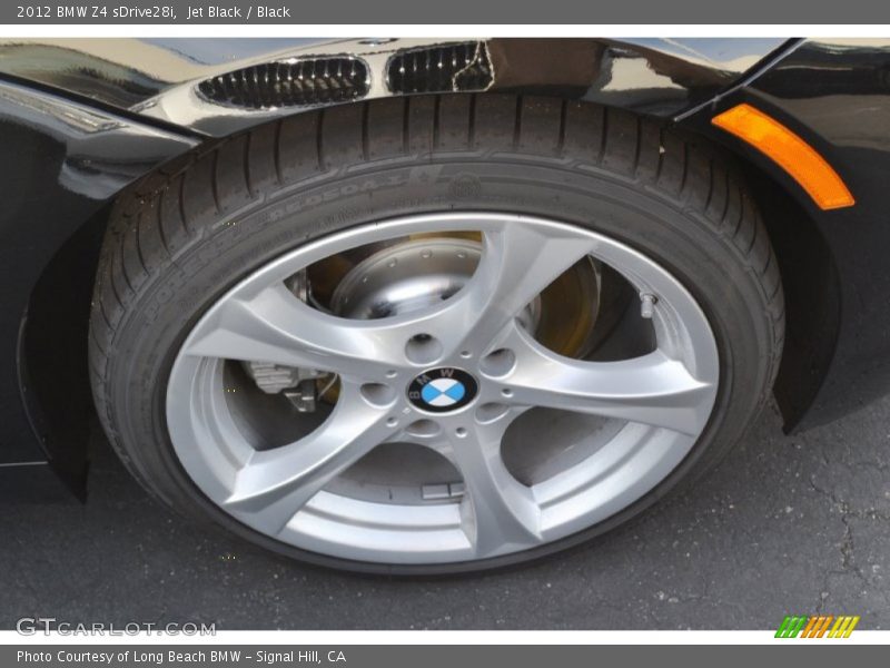 Jet Black / Black 2012 BMW Z4 sDrive28i