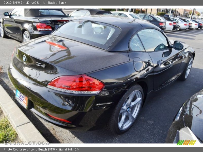 Jet Black / Black 2012 BMW Z4 sDrive28i