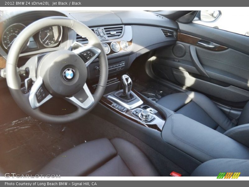 Jet Black / Black 2012 BMW Z4 sDrive28i