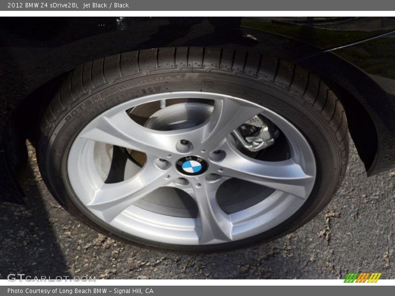 Jet Black / Black 2012 BMW Z4 sDrive28i