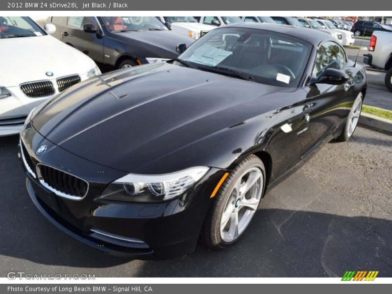 Jet Black / Black 2012 BMW Z4 sDrive28i