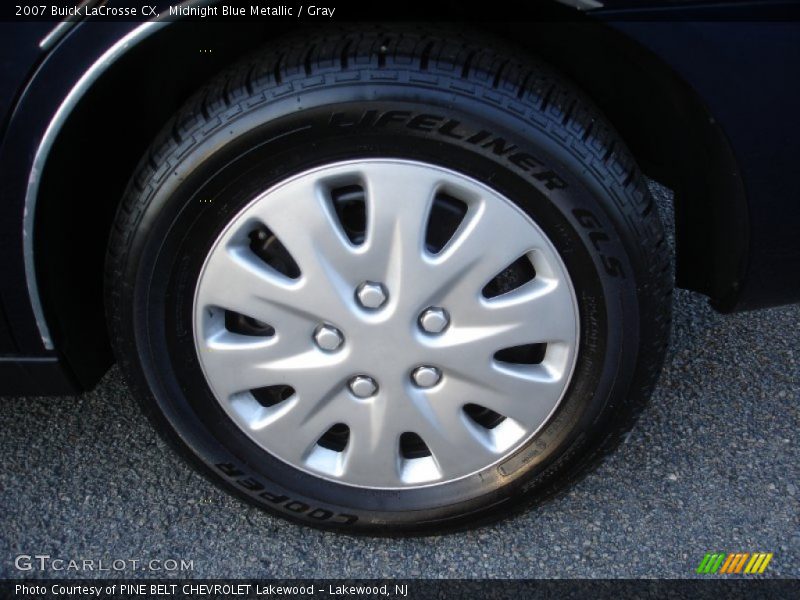 Midnight Blue Metallic / Gray 2007 Buick LaCrosse CX