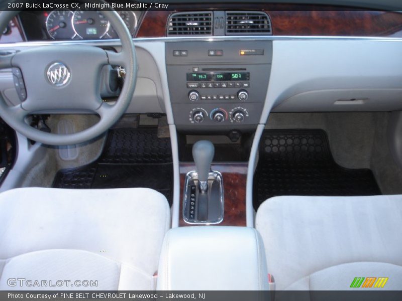 Midnight Blue Metallic / Gray 2007 Buick LaCrosse CX
