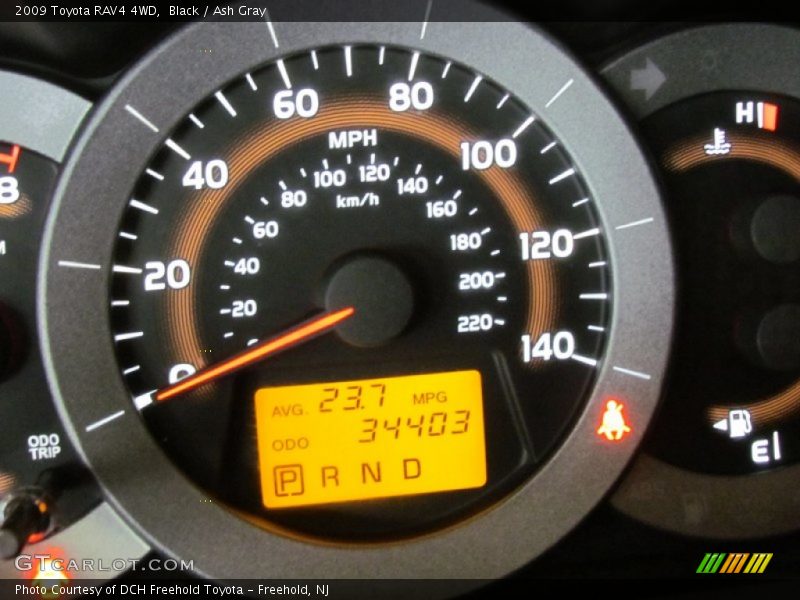 Black / Ash Gray 2009 Toyota RAV4 4WD